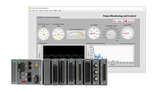LabVIEW FPGA Module, DAQ MX 드라이버 및 NI Linux Real-Time을 사용하여 CompactRIO 시스템을 보다 신속하게 개발하십시오